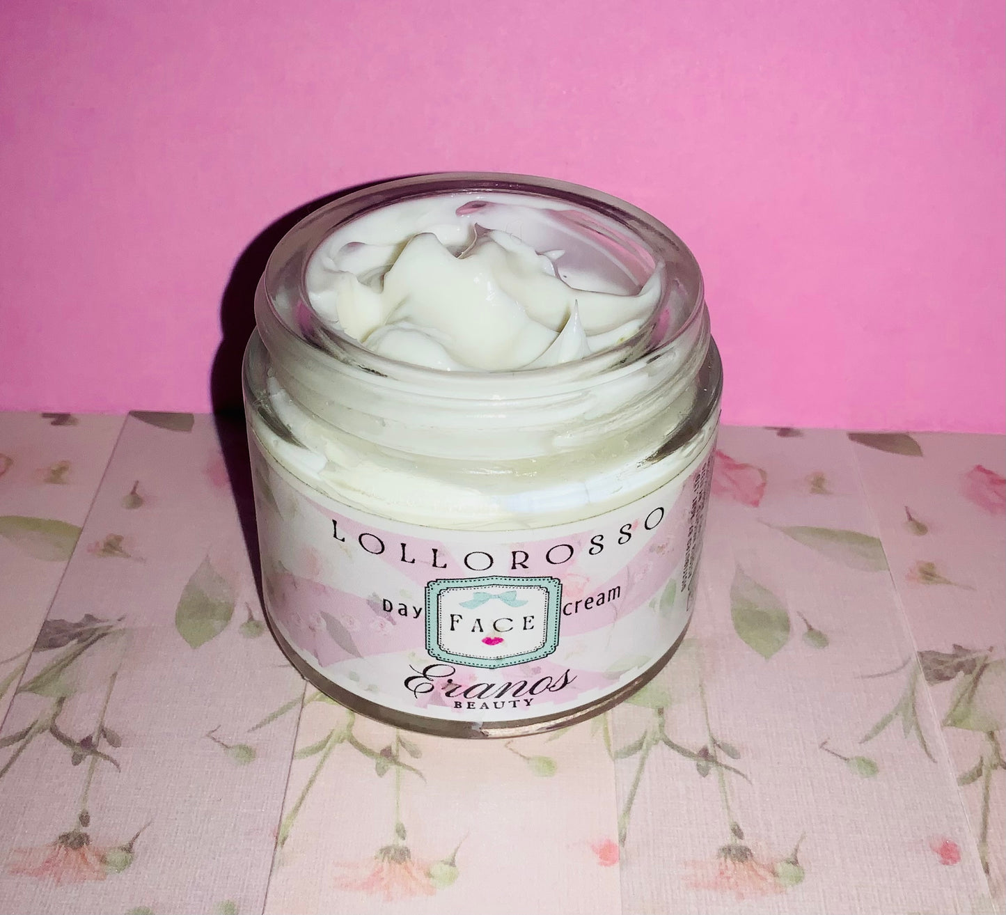 Wrinkle Repair Cream LOLLOROSSO Day Cream Grapeseed Oil & Rosehip Seed Oil Nourishing Cream—All Skin Types